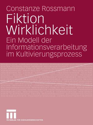 cover image of Fiktion Wirklichkeit
